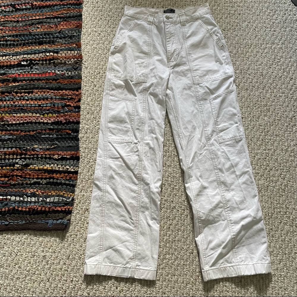 abercrombie wide leg jeans